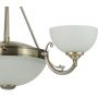 Eglo Savoy lampa wisząca 3x40 W 2x60 W patyna/satyna 82748 zdj.4