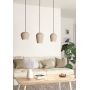 Eglo Cambaito lampa wisząca 3x40 W beżowa 900143 zdj.4