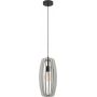 Eglo Bajazzara lampa wisząca 1x40 W czarna-szary 900502 zdj.1