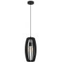 Eglo Bajazzara lampa wisząca 1x40 W czarna 900504 zdj.1