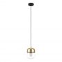 Eglo Maryvilla lampa wisząca 1x40 W przezroczysta-złota 900549 zdj.1