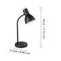 Eglo Veradal-QI lampa biurkowa 1x5 W czarna 900628 zdj.2