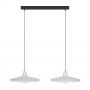 Eglo Miniere lampa wisząca 2x40 W biała/czarna 900834 zdj.4