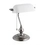 Eglo Banker lampa biurkowa 1x60 W nikiel 901019 zdj.1