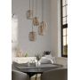 Eglo Romazzina lampa wisząca 5x60 W piaskowa 901125 zdj.4