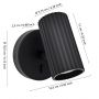 Eglo Portillo kinkiet 1x5 W czarny 902031 zdj.2