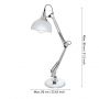 Eglo Borgillio lampa biurkowa 1x40 W chrom 94702 zdj.2