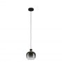 Eglo Oilella lampa wisząca 1x40 W czarna-szary/popielaty 99616 zdj.1