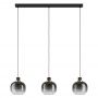 Eglo Oilella lampa wisząca 3x40 W czarna-szary/popielaty 99617 zdj.3