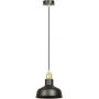 Emibig Ibor lampa wisząca 1x60W czarny/złoty 1042/1 zdj.1