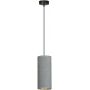 Emibig Bente lampa wisząca 1x60W szary/złoty 1060/1 zdj.1