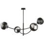 Emibig Hunter Stripe lampa podsufitowa 4x40W czarna/przezroczysta 1101/4 zdj.4