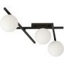 Emibig Smart lampa podsufitowa 3x40W czarna/opal 1103/3 zdj.5