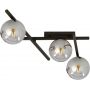 Emibig Smart lampa podsufitowa 3x40W czarna/grafit 1104/3 zdj.1