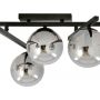 Emibig Smart lampa podsufitowa 4x40W czarna/grafit 1104/4 zdj.5