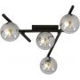 Emibig Smart lampa podsufitowa 4x40W czarna/grafit 1104/4 zdj.1