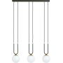 Emibig Glam lampa wisząca 3x10 W czarna-opal 1112/3 zdj.6