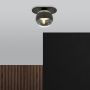 Emibig Plaza Stripe lampa podsufitowa 1x40W czarna/przezroczysta 1121/1 zdj.4