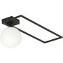 Emibig Imago 1B lampa podsufitowa 1x40W czarna/opal 1130/1B zdj.5