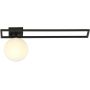 Emibig Imago 1C lampa podsufitowa 1x40W czarna/opal 1130/1C zdj.1