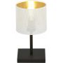 Emibig Jordan lampa stołowa 1x60W biały/złoty/czarny 1145/LN1 zdj.1