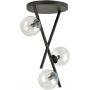 Emibig River lampa podsufitowa 3x40W czarny/szkło przezroczyste 1195/3 zdj.1