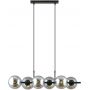 Emibig Rory lampa wisząca 6x10 W czarna-grafitowa 1207/6 zdj.1