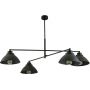 Emibig Maverick lampa podsufitowa 4x60W czarna 1211/4 zdj.1