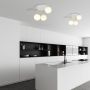 Emibig Dolce lampa podsufitowa 3x10 W biały/szkło mleczne 1261/3 zdj.5