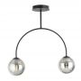 Emibig Archi lampa podsufitowa 2x10 W czarny/szkło grafitowe 1287/2 zdj.3