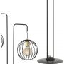 Emibig Albio lampa stojąca 2x60W czarny/złoty 144/LP2 zdj.3