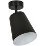 Emibig Prism lampa podsufitowa 1x60W czarny/biały 385/1 zdj.1