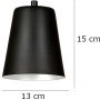 Emibig Prism lampa podsufitowa 2x60W czarny/biały 385/2 zdj.2