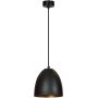 Emibig Lenox lampa wisząca 1x60 W czarna 410/1 zdj.1