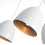Emibig Lenox lampa wisząca 2x60W biały/złoty 411/2 zdj.2