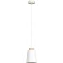 Emibig Bolero lampa wisząca 1x60W biały/drewno 443/1 zdj.1