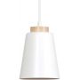 Emibig Bolero lampa wisząca 1x60W biały/drewno 443/1 zdj.3