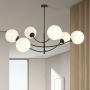 Emibig Hunter lampa podsufitowa 6x10 W czarna-opal 1102/6 zdj.6