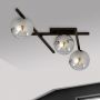 Emibig Smart lampa podsufitowa 3x10 W czarna-grafitowa 1104/3 zdj.6