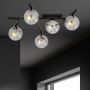 Emibig Smart lampa podsufitowa 5x10 W czarna-grafitowa 1104/5 zdj.7
