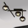 Emibig Smart Stripe lampa podsufitowa 3x10 W czarna-przezroczysta 1105/3 zdj.6