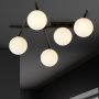 Emibig Smart lampa podsufitowa 5x10 W czarna-opal 1103/5 zdj.7