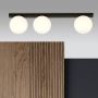 Emibig Fit lampa podsufitowa 3x10 W czarna-opal 1124/3 zdj.7