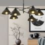 Emibig Maverick lampa podsufitowa 6x15 W czarna 1211/6 zdj.4