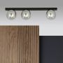 Emibig Fit lampa podsufitowa 3x10 W czarna-grafitowa 1122/3 zdj.5