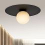 Emibig Solar lampa podsufitowa 1x10 W czarna-opal 1127/1 zdj.6