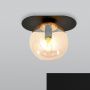 Emibig Plaza lampa podsufitowa 1x10 W czarna-bursztynowa 1120/1 zdj.6