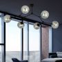 Emibig Space lampa podsufitowa 6x10 W czarna-grafitowa 1134/6 zdj.6