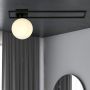 Emibig Imago lampa podsufitowa 1x10 W czarna-opal 1130/1C zdj.8