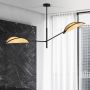 Emibig Vene lampa podsufitowa 2x10 W czarna-beżowa 1160/2 zdj.4